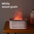 Flame Essential Oil Diffuser, Colorful Flame Diffuser Humidifier, 7 Colour Lights Noiseless Essential Oil Diffuser with Auto Off
