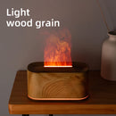 Flame Essential Oil Diffuser, Colorful Flame Diffuser Humidifier, 7 Colour Lights Noiseless Essential Oil Diffuser with Auto Off