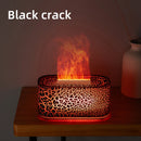 Flame Essential Oil Diffuser, Colorful Flame Diffuser Humidifier, 7 Colour Lights Noiseless Essential Oil Diffuser with Auto Off